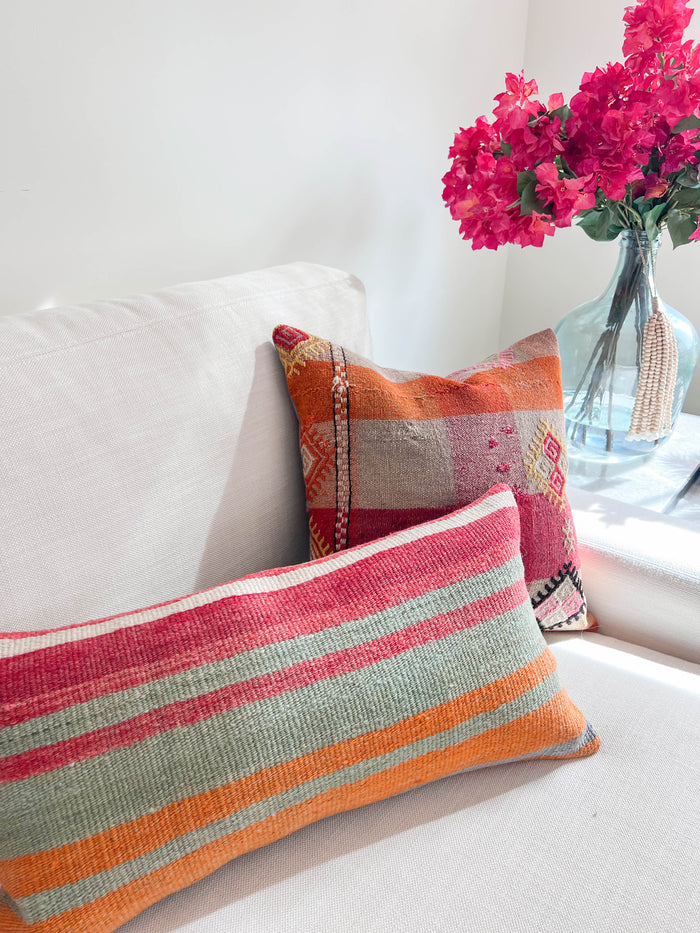 Honeycrisp Kilim Pillow (12x24)