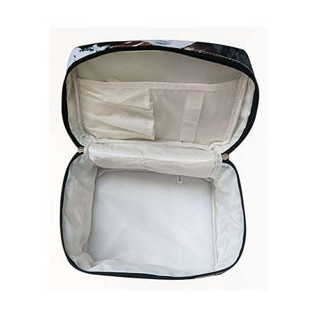!HOT DEAL! DEAL! Deja Moo NGIL Large Top Handle Cosmetic Case