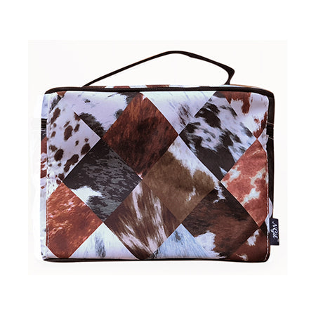 !HOT DEAL! DEAL! Deja Moo NGIL Large Top Handle Cosmetic Case