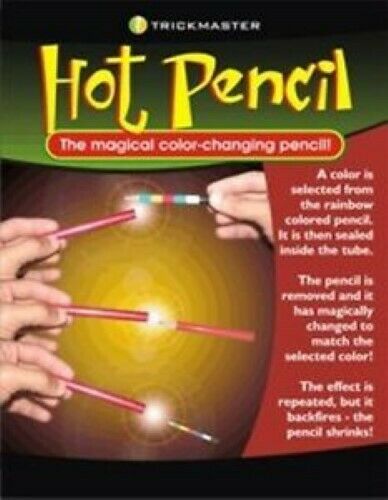 Hot Pencil - Vanishing Pencil - Great Beginner's Pocket Magic Trick!