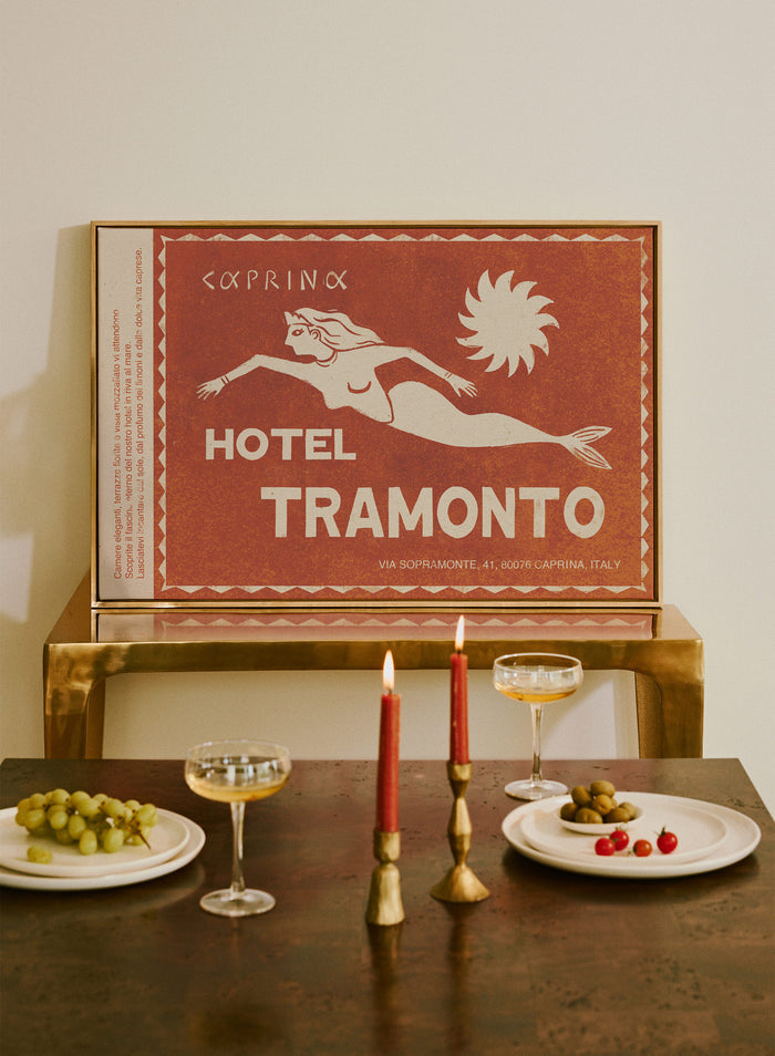Hotel Tramonto, Poster