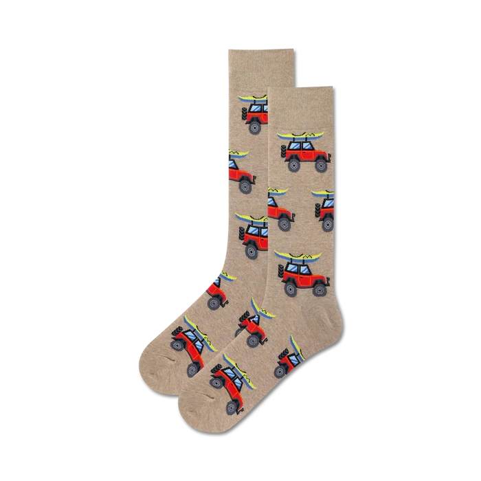 HOTSOX Men's Off Road Vehicles Crew Sock
