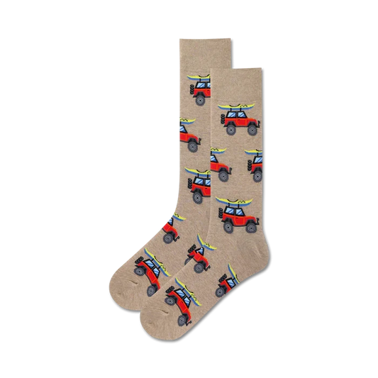 HOTSOX Men's Off Road Vehicles Crew Sock