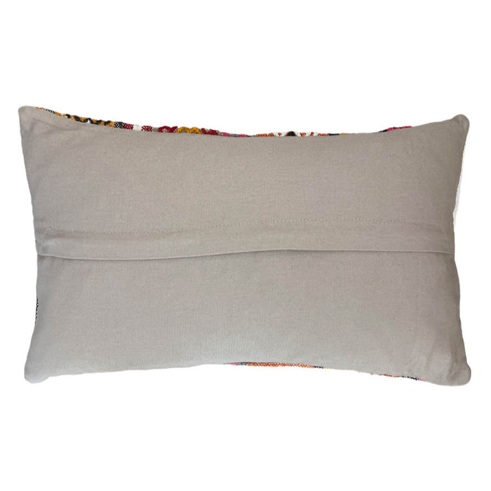Hullabaloo Lumbar Kilim Pillow (12x20)