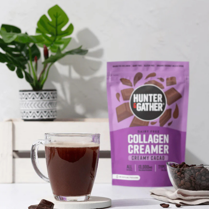 Hunter & Gather Collagen Creamer Cacao 300g