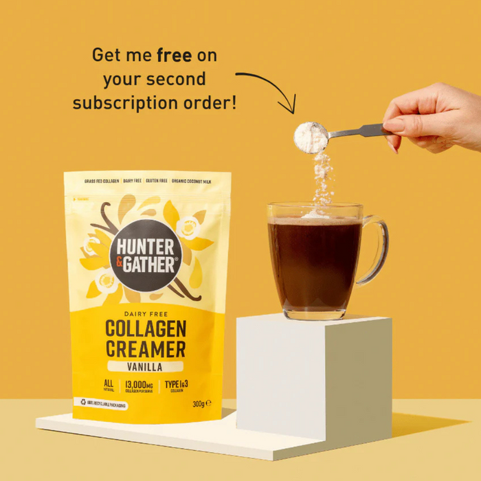 Hunter & Gather Collagen Creamer Vanilla 300g