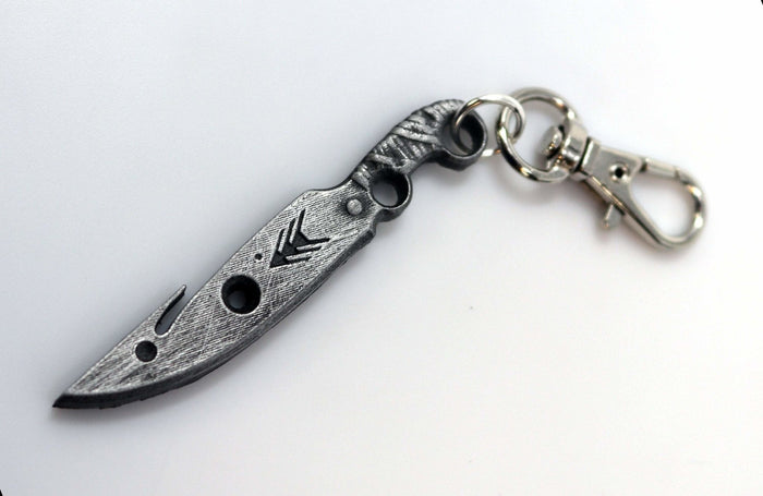 Destiny 2 Hunter Knife Keychain/Necklace for Destiny Cosplay - LootCaveCo