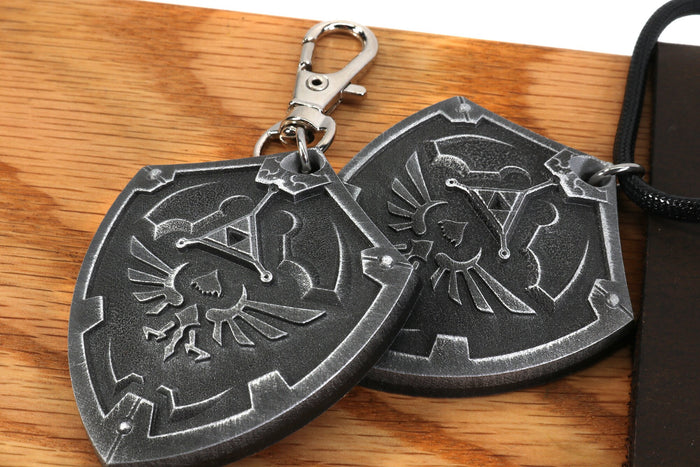 Zelda Hylian Shield Legend of Zelda Breath of the Wild Necklace - Nintendo/Zelda Gift