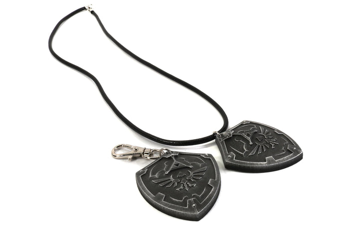 Zelda Hylian Shield Legend of Zelda Breath of the Wild Necklace - Nintendo/Zelda Gift