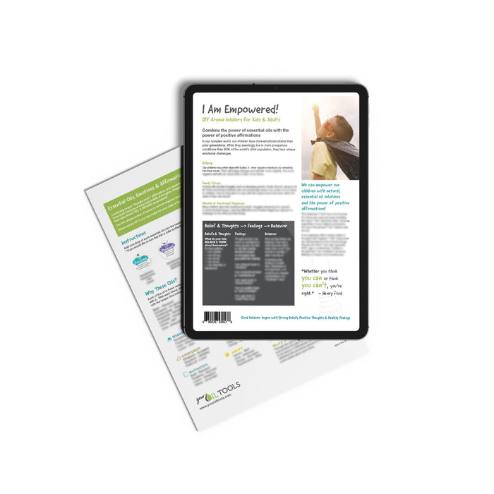 I Am Empowered Tear Pad (Digital Download) at Your Oil Tools