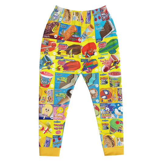 Set against an Electric Lemonade yellow backdrop, this chaotic sticker-bomb pattern features distorted pop culture caricatures disguised as popsicles (think "Sanic" and melting sponges). Contact us with accessibility feedback, we'd love to help!