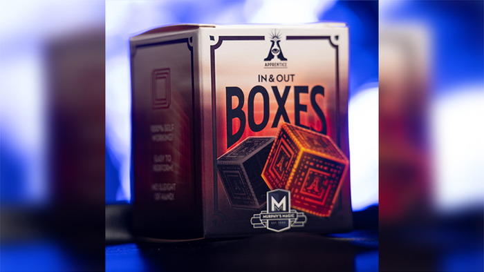 In and Out Boxes - In & Out Boxes - by Apprentice Magic - Great Beginner's Pocket Magic - Easy To Do!