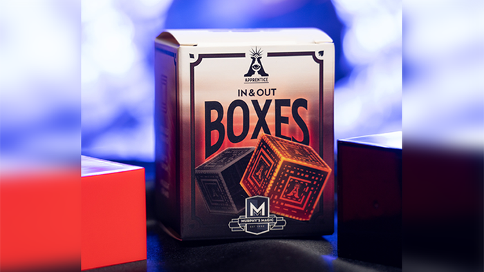 In and Out Boxes - In & Out Boxes - by Apprentice Magic - Great Beginner's Pocket Magic - Easy To Do!