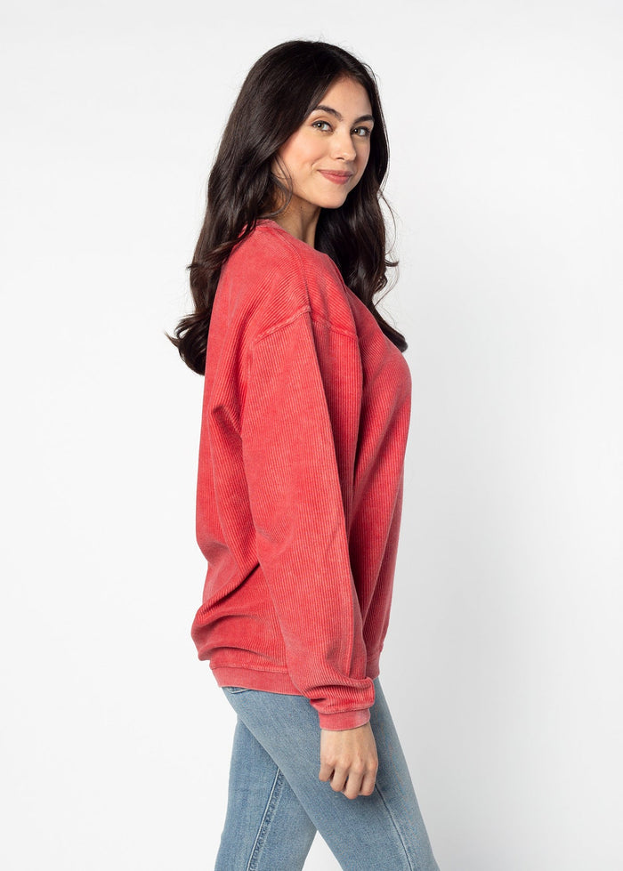 Indiana Hoosiers Women's Clubhouse Original Corded Crew