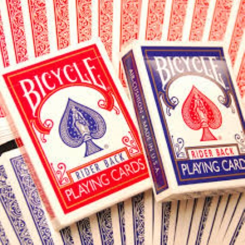 Invisible Card Deck - Magic Cards - Poker Size Bicycle Red or Blue Playing Cards - For Magicians - Stage or Close-up