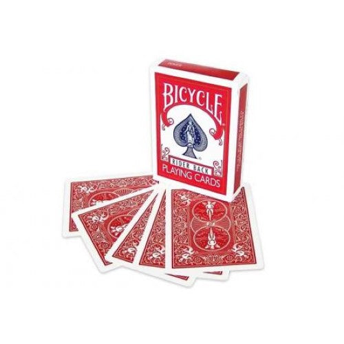 Invisible Card Deck - Magic Cards - Poker Size Bicycle Red or Blue Playing Cards - For Magicians - Stage or Close-up