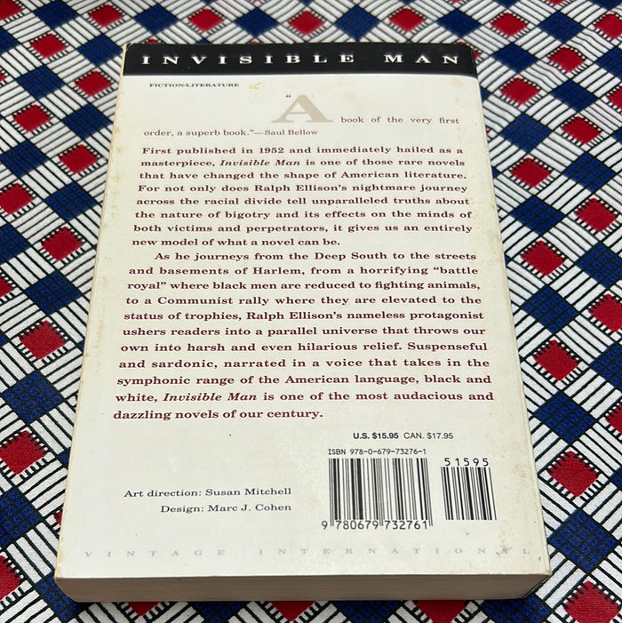 Invisible Man by Ralph Ellison