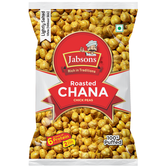 Jabsons Roasted Chana White Salted