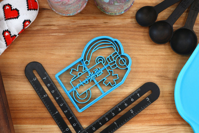Japanese Shrine Cookie Cutters - Omamori, Tori Gate, Shrine Maiden, Kasuga Taisha, Shimenawa Rope - Shrine Themed Gift