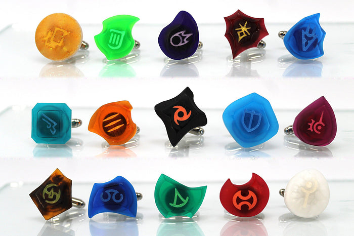 Job Stone Locket Charm Glow Necklaces - FFXIV