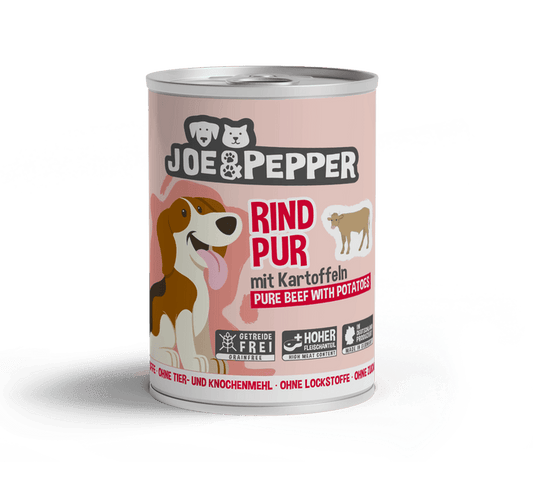 Joe & Pepper Dog Pure Beef with Potatoes