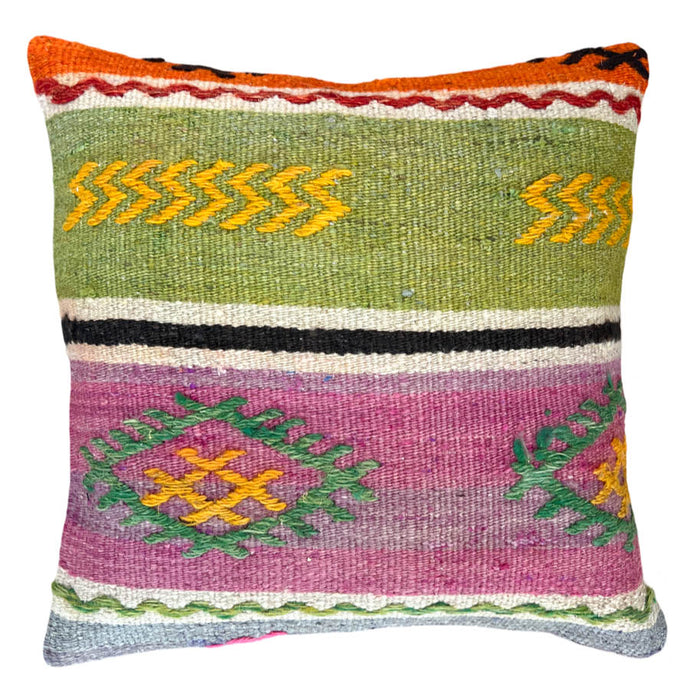Jujubee Kilim Pillow (16x16)