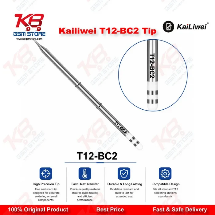 Kailiwei T12-BC2 Soldering Iron Tips