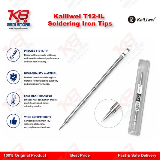 Kailiwei T12-IL Soldering Iron Tips