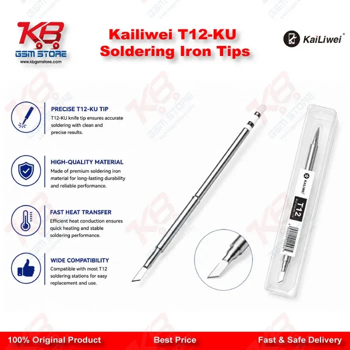 Kailiwei T12-KU Soldering Iron Tips
