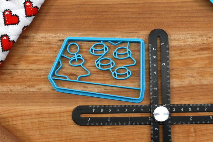 Kawaii Arcade Cookie Cutters - Fighter Box, Gachapon Machine, Kawaii Claw Machine, Star Gachapon, UWU Cabinet - Anime Baking