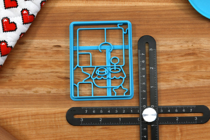 Kawaii Arcade Cookie Cutters - Fighter Box, Gachapon Machine, Kawaii Claw Machine, Star Gachapon, UWU Cabinet - Anime Baking