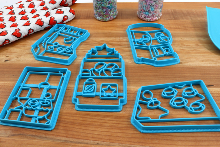 Kawaii Arcade Cookie Cutters - Fighter Box, Gachapon Machine, Kawaii Claw Machine, Star Gachapon, UWU Cabinet