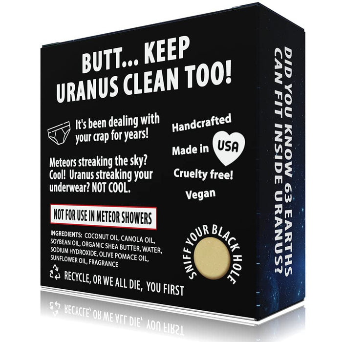 Keep Earth Clean, It Isn't Uranus Soap - Funny Soap - Stocking Stuffer - Jokes, Gags, Pranks