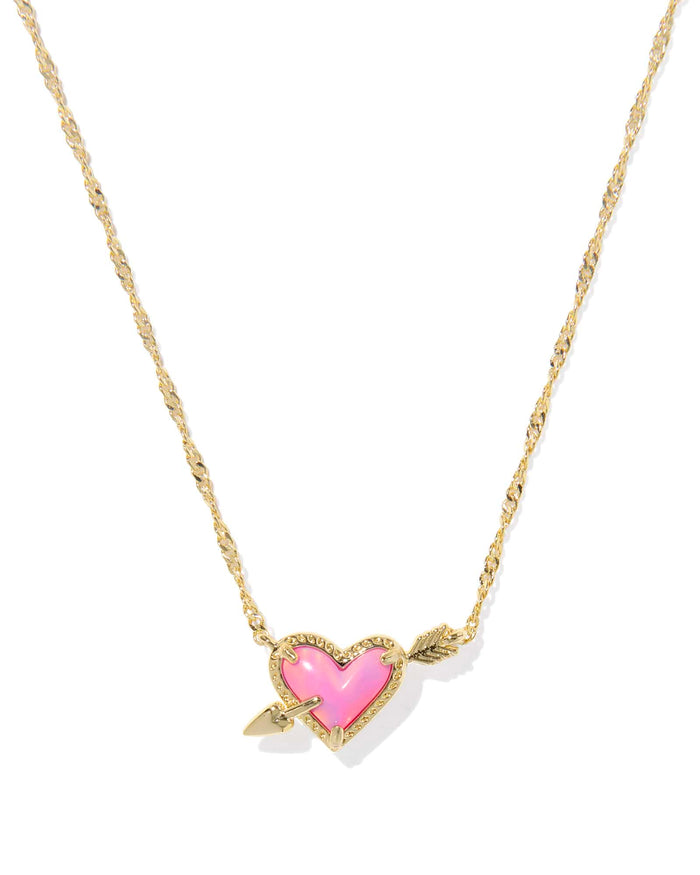 Kendra Scott Ari Heart Short Pendant Necklace