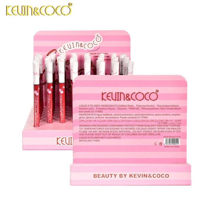 Kevin & Coco - Cherry Pie Eyeliner – Waterproof Liquid Ink Eyeliner