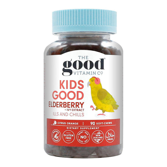 The Good Vitamin Co Ltd Kids Good Elderberry Ivy Extract Ills and Chills_1