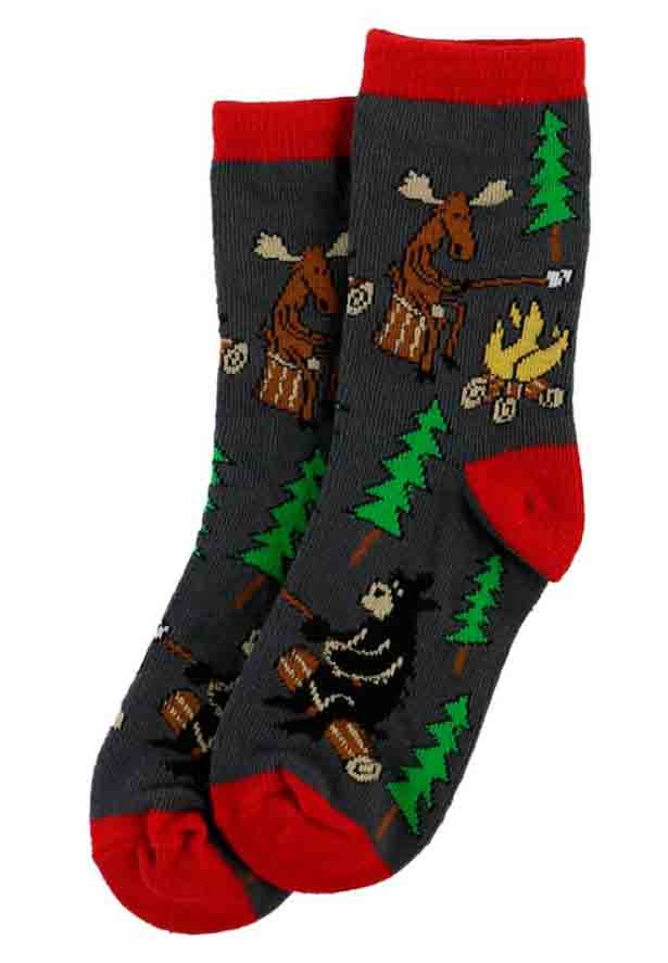 Kids Happy Camper Socks