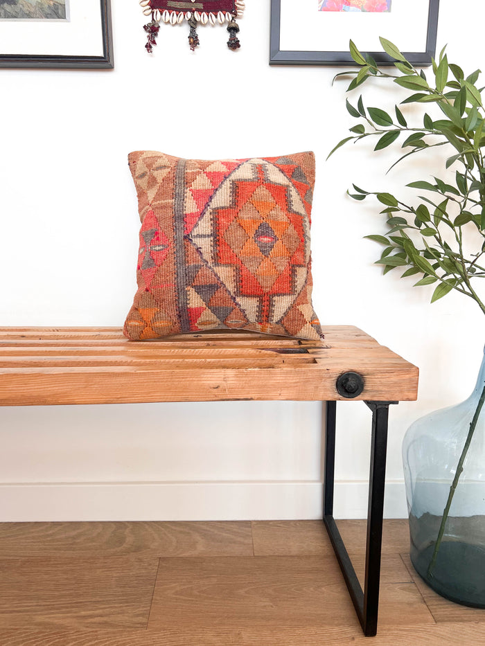 Kink II Kilim Pillow (16x16)
