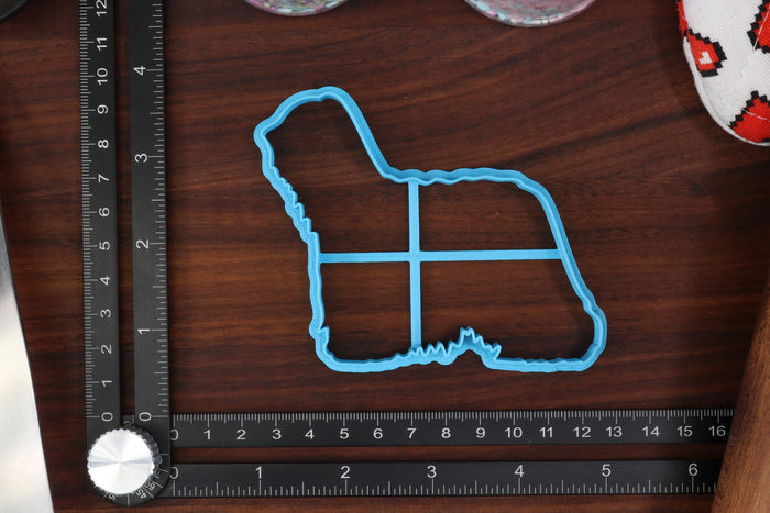 Komondor Dog Cookie Cutters - Komie Face, Kom Mop, Komondor Outline, Sitting, Stack - Gift for Komondor Owner