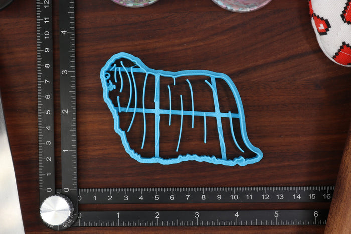 Komondor Dog Cookie Cutters - Komie Face, Kom Mop, Komondor Outline, Sitting, Stack - Gift for Komondor Owner