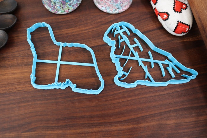 Komondor Dog Cookie Cutters - Komie Face, Kom Mop, Komondor Outline, Sitting, Stack - Gift for Komondor Owner