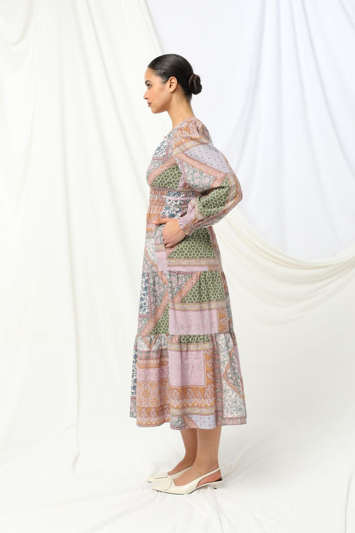 Womens Kirsten Dress Multicolor 605ka046