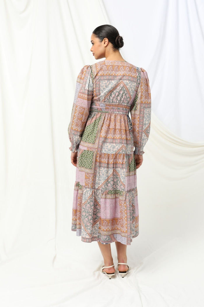 Womens Kirsten Dress Multicolor 605ka046