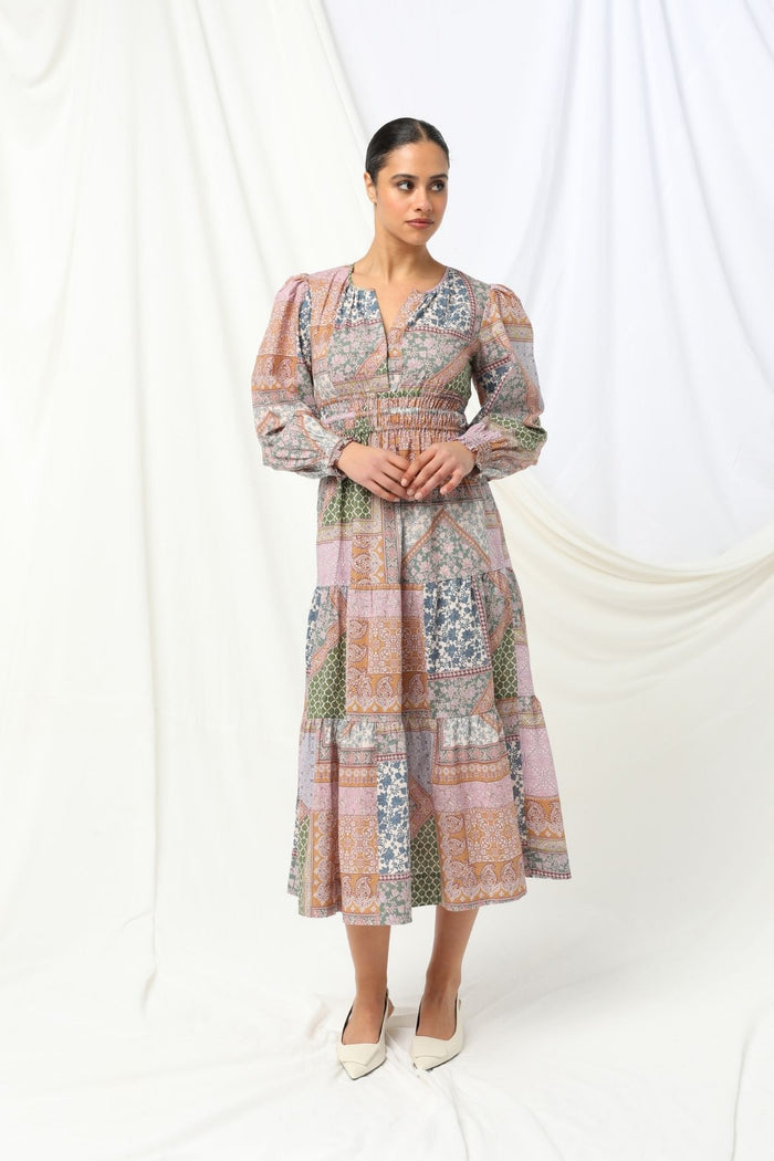 Womens Kirsten Dress Multicolor 605ka046