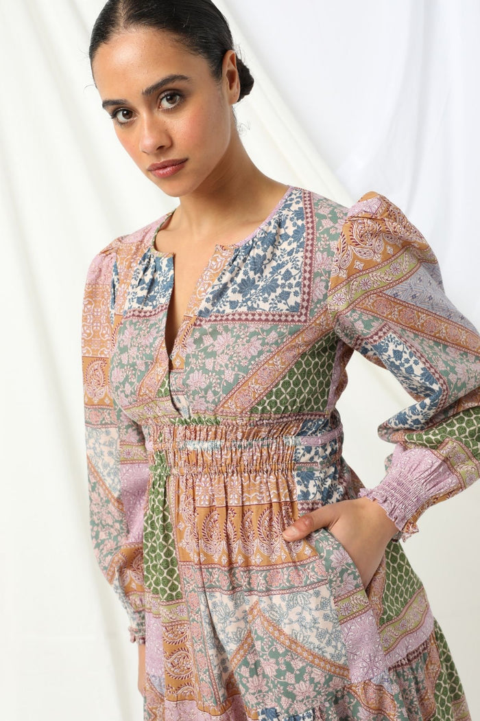 Womens Kirsten Dress Multicolor 605ka046