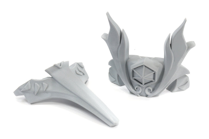 Genshin Impact Kujou Sara Mask DIY Cosplay Prop Kit - Genshin Impact Cosplay
