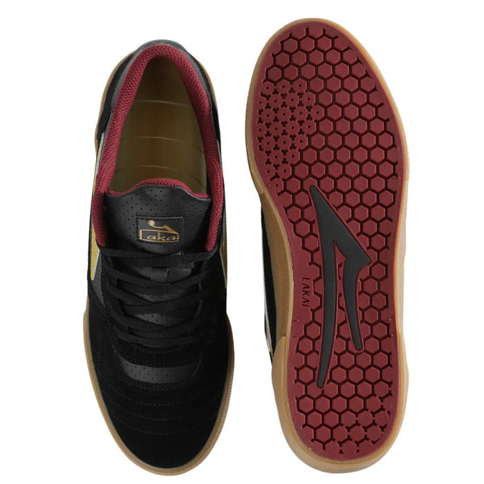 Lakai Cambridge Bastien Salabanzi  Black Gum Gold