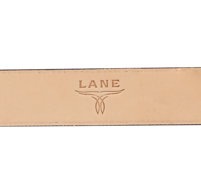 Lane 1.5 Woven Laced Belt with Single Buckle - Jet Black