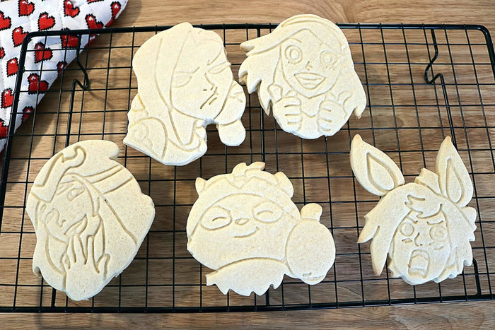 League Emote Cookie Cutters -Riven, Teemo, Jinx, Lux Ashe- League of Legends - LootCaveCo