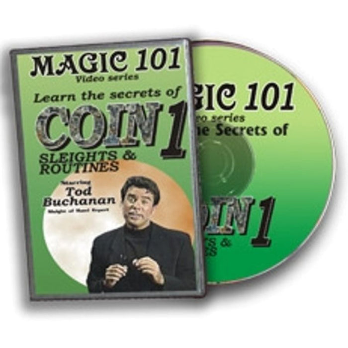 Learn The Secrets Of Coin Sleights & Routines - DVD